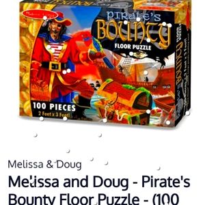 Melissa and Doug pirates bounty floor puzzle